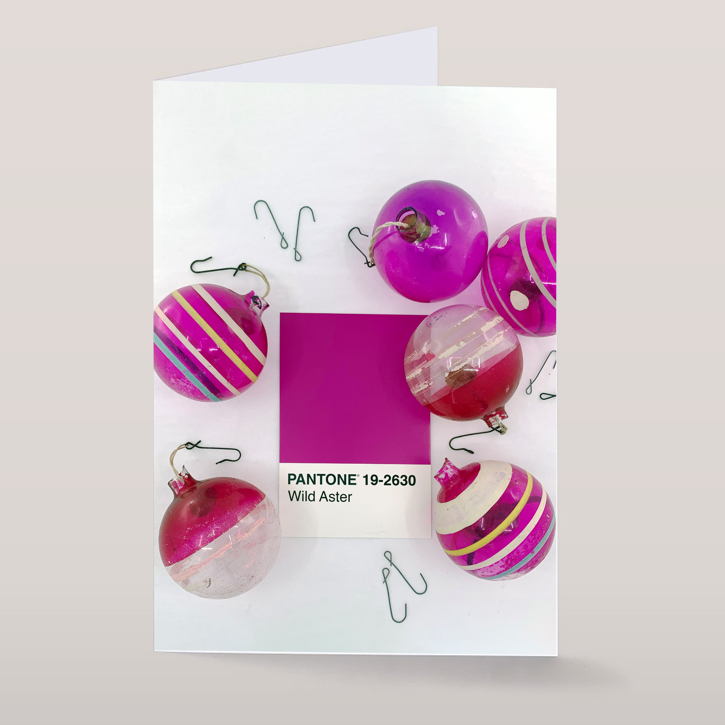 Pantone 2266 Green Holiday Card — Sizemore Color Studios